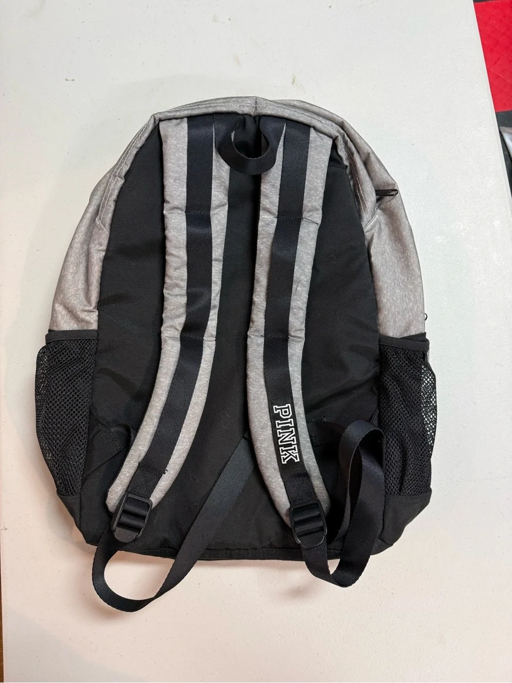PINK Victoria's Secret Black & Gray women's Backpack